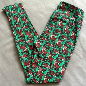 Holiday LuLaRoe OS Leggings